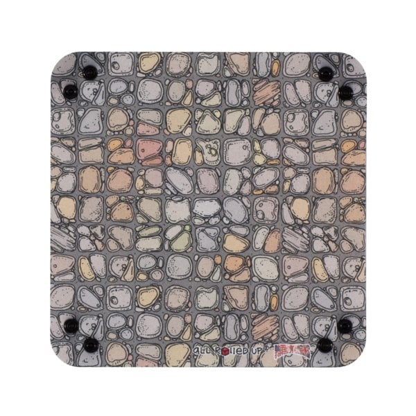 Folding Dice Tray - Flagstone - Clay