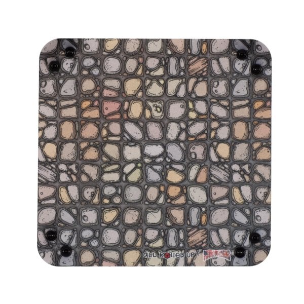 Folding Dice Tray - Flagstone - Dirt