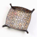 Folding Dice Tray - Flagstone - Sand
