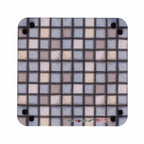 Folding Dice Tray - Tile - Blue