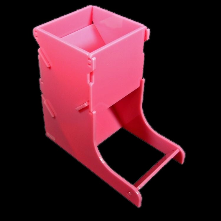 Litko Acrylic Dice Tower Opaque Pink - GMG084-OPK
