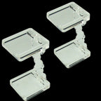 LITKO Flying Miniature Figure Stands 25mm square x 2 (AFS048)