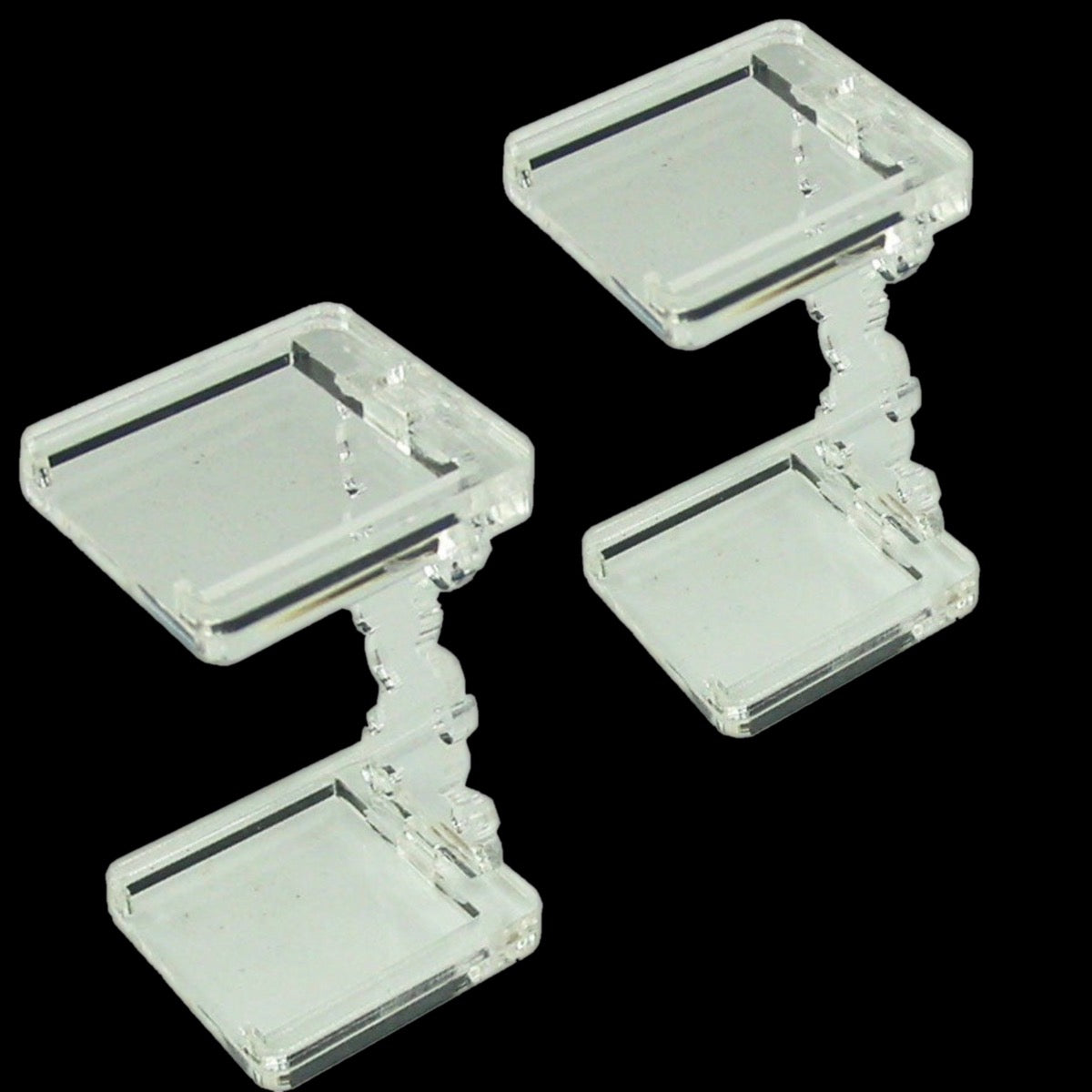 LITKO Flying Miniature Figure Stands 25mm square x 2 (AFS048)