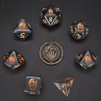 Dice Tomes Game Master 7 Dice Polyset + Coin