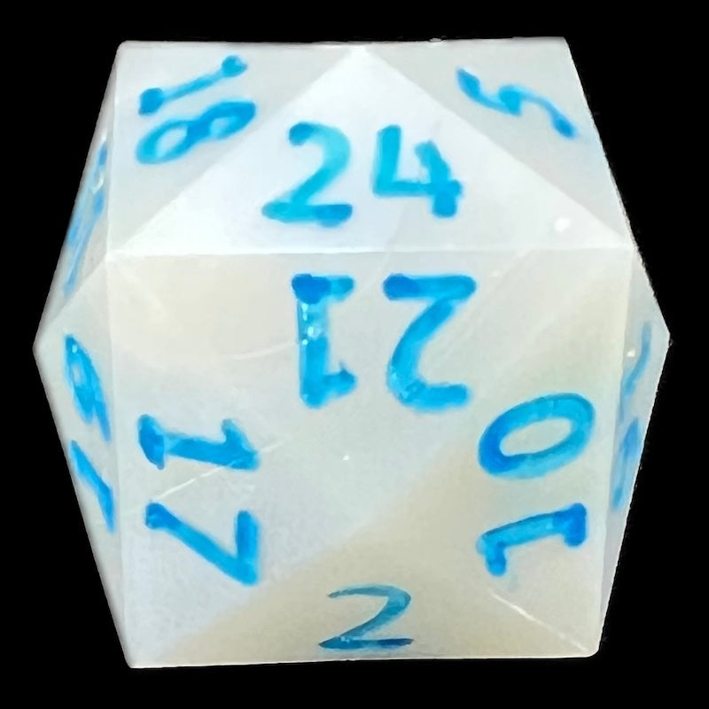 GameScience Blue Opal & Blue Ink D24 Dice