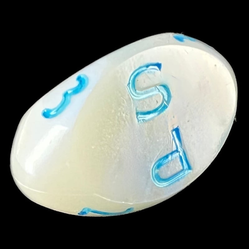 GameScience Blue Opal & Blue Ink D3 Dice