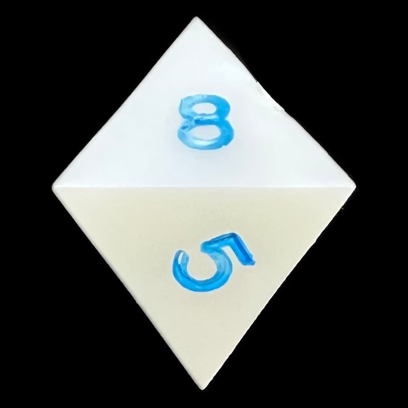 GameScience Blue Opal & Blue Ink D8 Dice