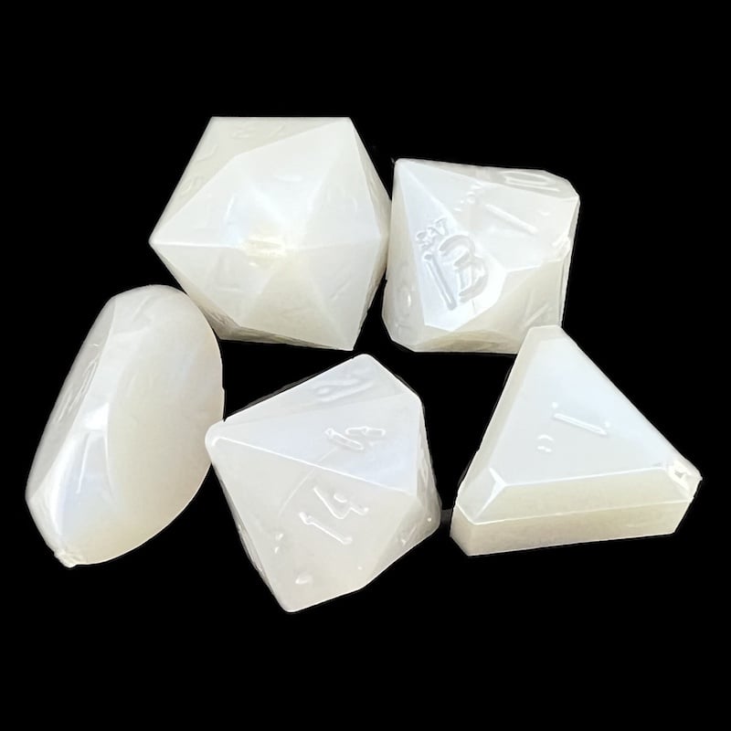 GameScience Blue Opal Zocchi D3 D5 D14 D16 D24 Dice Set