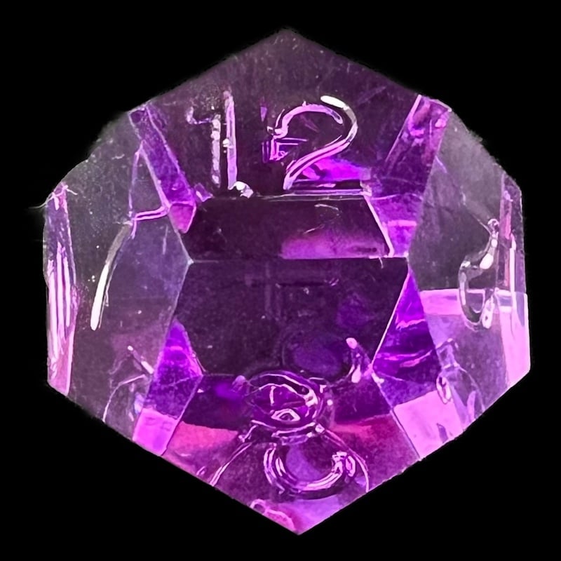 GameScience Gem Amethyst D12 Dice