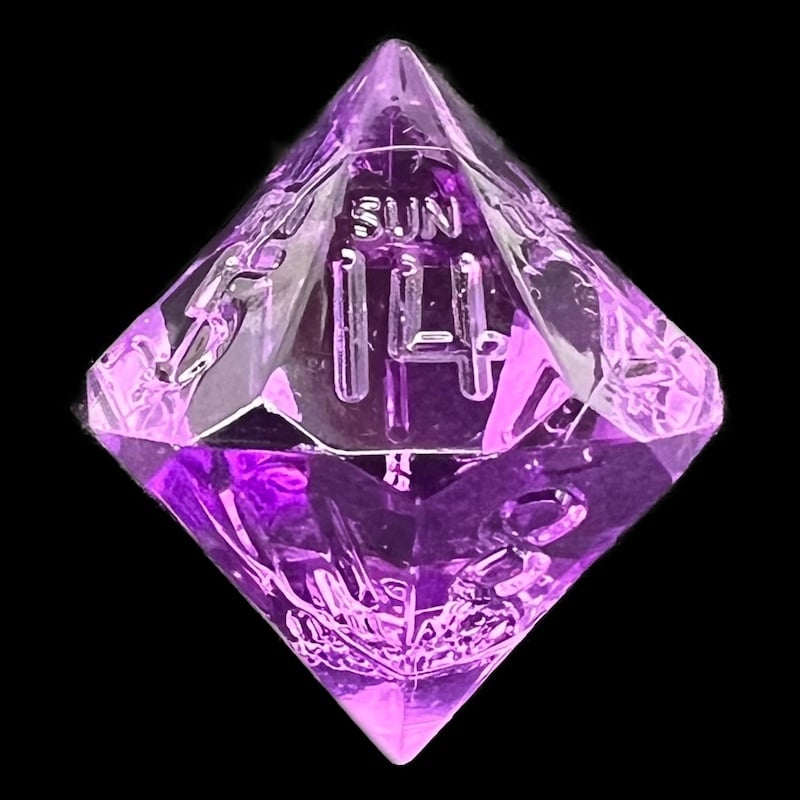 GameScience Gem Amethyst D14 Dice