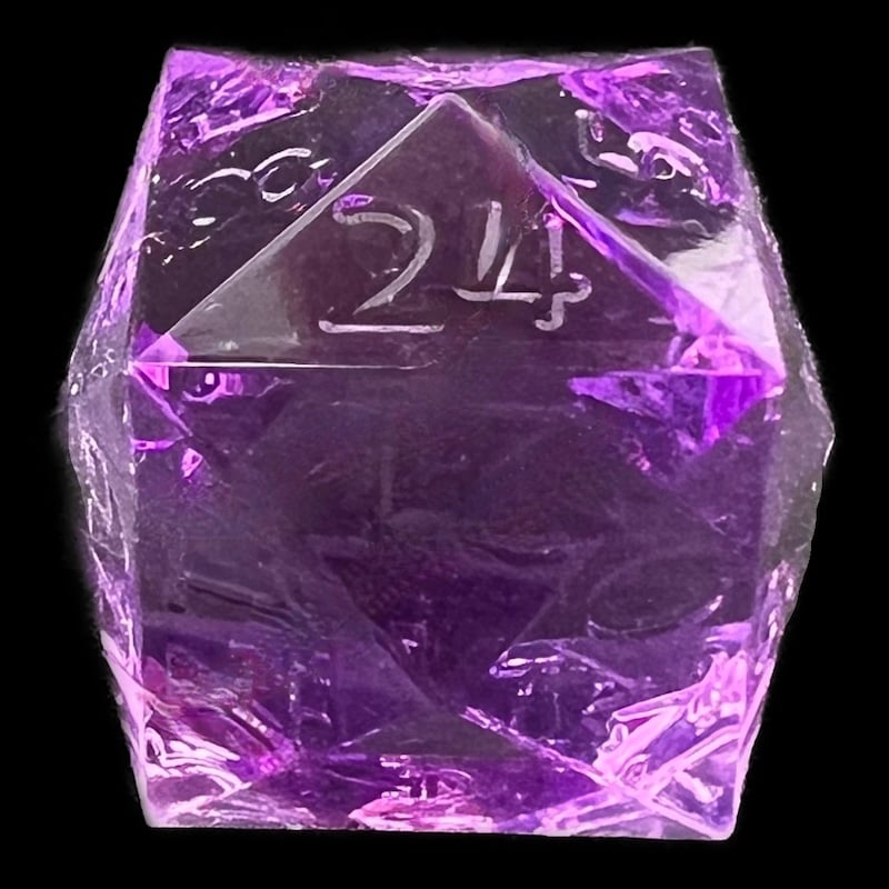 GameScience Gem Amethyst D24 Dice