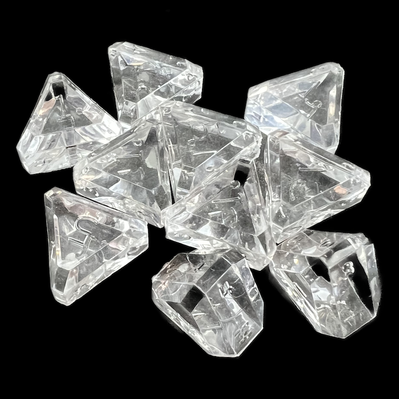 CLEARANCE GameScience Gem Diamond 10 x D5 Dice