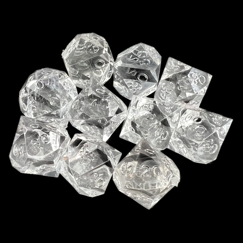 CLEARANCE GameScience Gem Diamond 10 x Percentile Dice