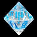 GameScience Gem Diamond & Blue Ink D14 Dice