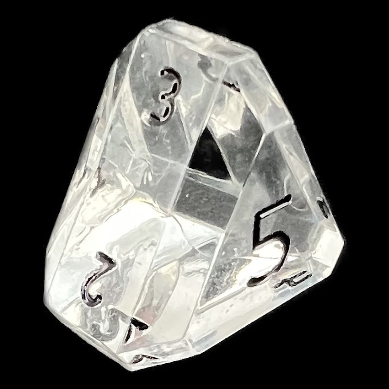 GameScience Gem Diamond & Black Ink D5 Dice
