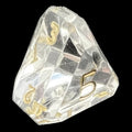 GameScience Gem Diamond & Gold Ink D5 Dice