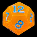 GameScience Gem Fire Sunstone & Blue Ink D12 Dice
