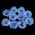 CLEARANCE GameScience Gem Ice Blue 10 x D12 Dice Set