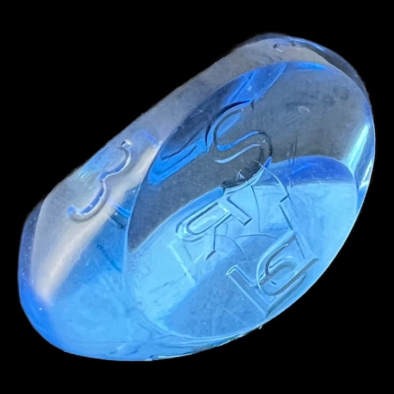 GameScience Gem Ice Blue Moonstone D3 Dice