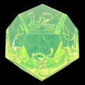 GameScience Gem Laser Yellow Peridot D12 Dice