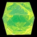 GameScience Gem Laser Yellow Peridot D24 Dice