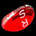 GameScience Gem Ruby & White Ink D3 Dice