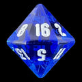 GameScience Gem Sapphire & White Ink D16 Dice