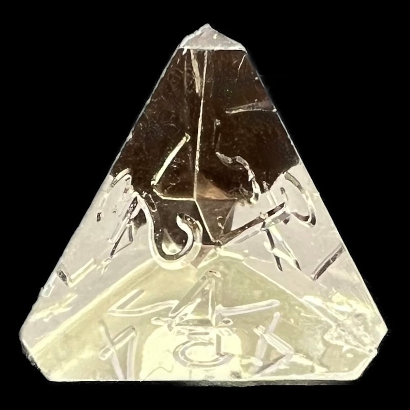 GameScience Gem Smoke Quartz D4 Dice