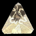 GameScience Gem Smoke Quartz & White Ink D4 Dice