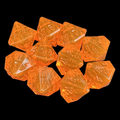 CLEARANCE GameScience Gem Fire Sunstone 10 x D16 Dice