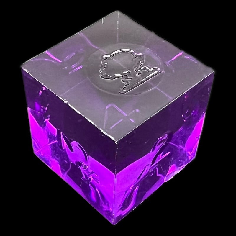 GameScience Gem Tanzanite Mushroom Cloud Explosion Atomic Bomb Burst D6 Dice