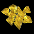 CLEARANCE GameScience Gem Topaz 10 x D4 Dice