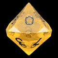 GameScience Gem Topaz & Black Ink D10 Dice