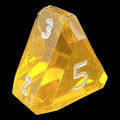 GameScience Gem Topaz & White Ink D5 Dice
