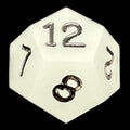 GameScience Glow in the Dark & Black Ink D12 Dice