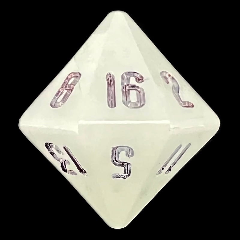 GameScience Glow in the Dark & Black Ink D16 Dice