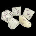GameScience Glow in the Dark & Black Ink Zocchi D3 D5 D14 D16 D24 Dice Set