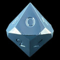 GameScience Opaque Burnished Steel D10 Dice