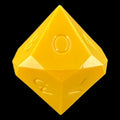GameScience Opaque Canary Yellow D10 Dice
