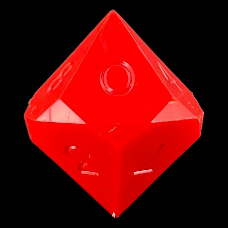 GameScience Opaque Crimson Red D10 Dice