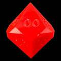 GameScience Opaque Crimson Red Percentile Dice