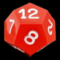 GameScience Opaque Crimson & White Ink D12 Dice