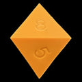 GameScience Opaque Pumpkin D8 Dice