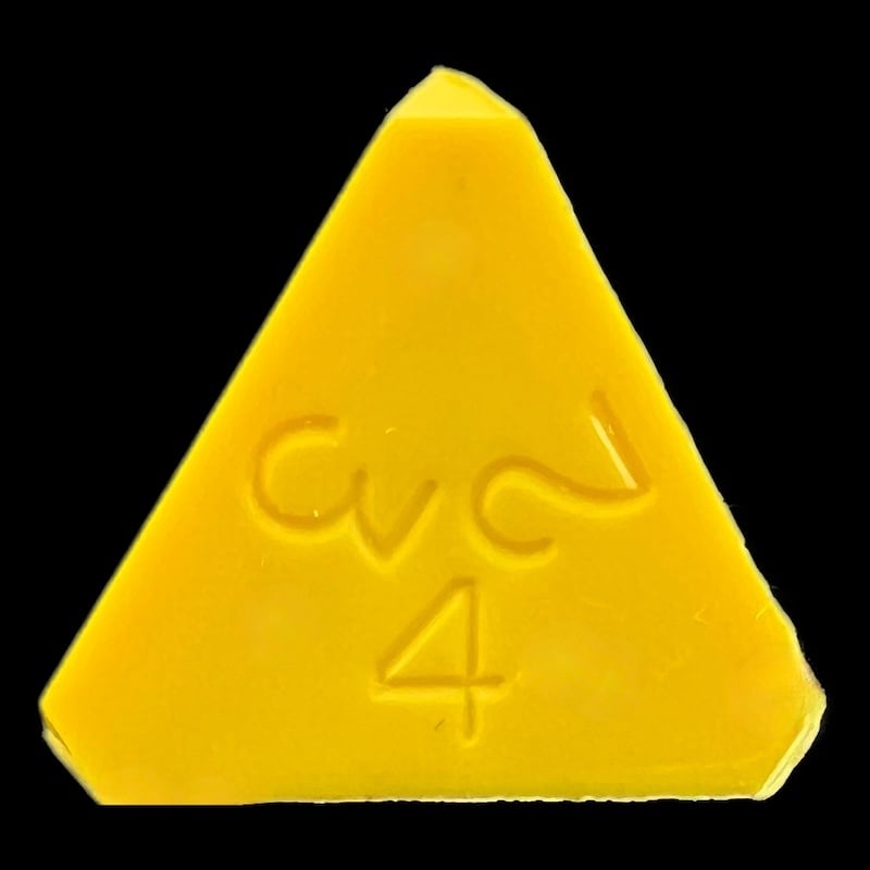 GameScience Opaque Saffron Yellow D4 Dice