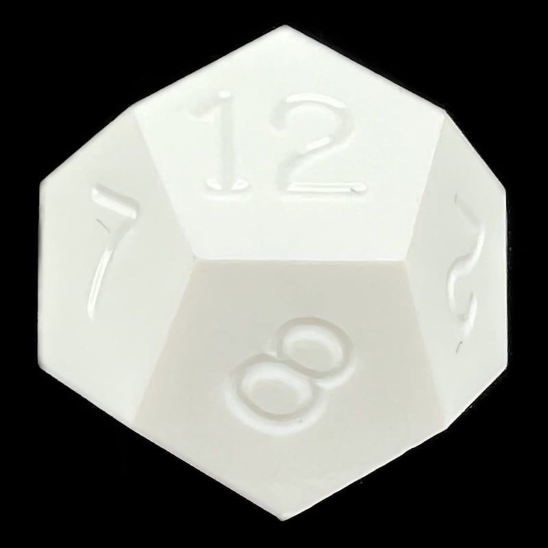 GameScience Opaque Seashell D12 Dice