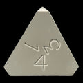 GameScience Opaque Slate Grey D4 Dice
