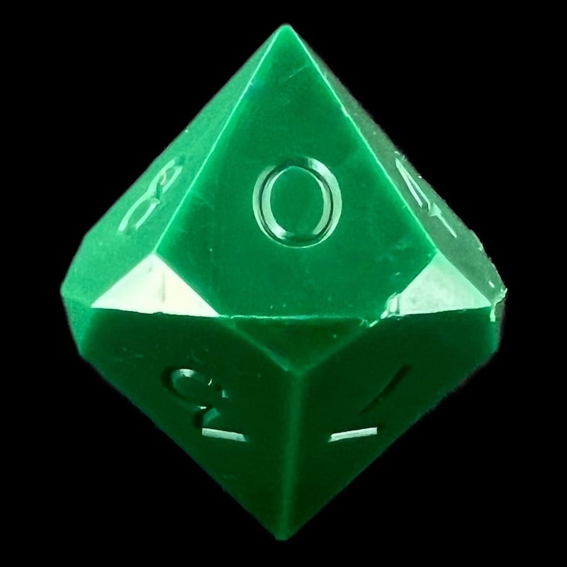 GameScience Opaque Spruce Green D10 Dice