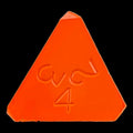 GameScience Opaque Tangerine D4 Dice