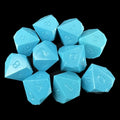 GameScience Opaque Turquoise 10 x D10 Dice Set