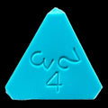 GameScience Opaque Turquoise D4 Dice